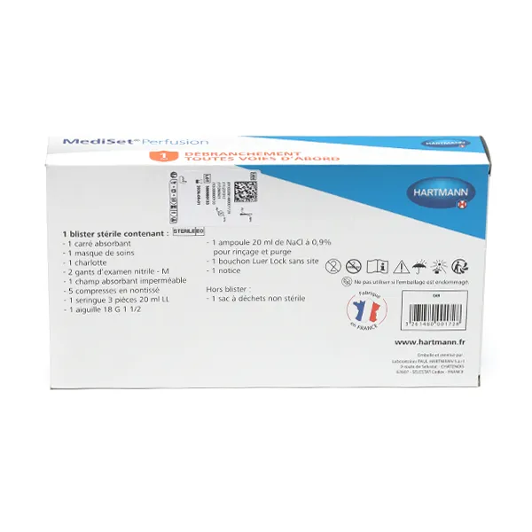 Mediset Perfusion débranchement toutes voies d'abord