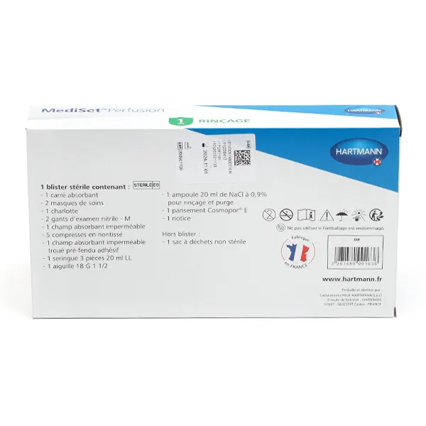 Mediset Perfusion rinçage