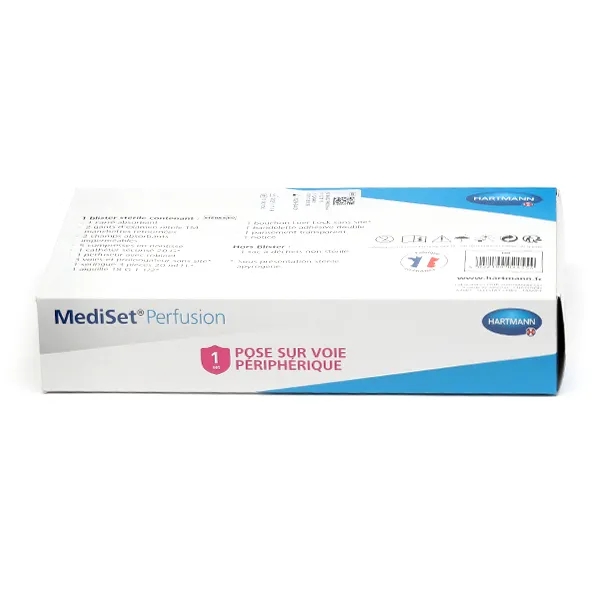 Mediset Perfusion pose sur voie périphérique