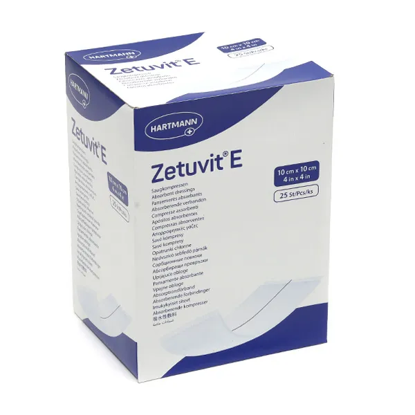 Hartmann Zetuvit E pansements absorbants stériles 25 unités