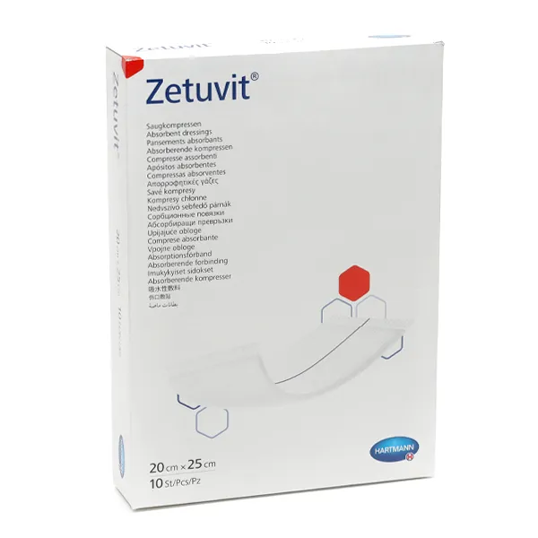 Hartmann Zetuvit pansements absorbants stériles 10 unités