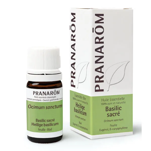 Pranarom huile essentielle Basilic sacré