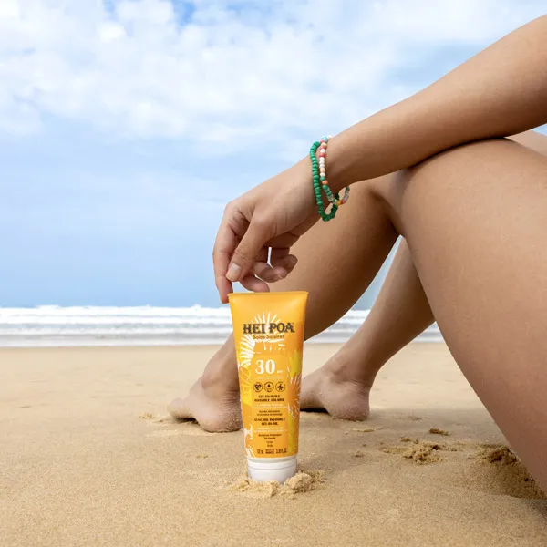 Hei Poa gel-en-huile invisible solaire SPF 30