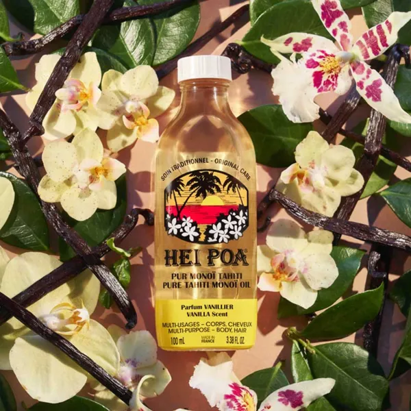 Hei Poa Pur Monoi Tahiti parfum vanillier