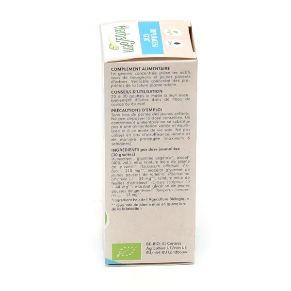 HerbalGem Depuragem bio gouttes