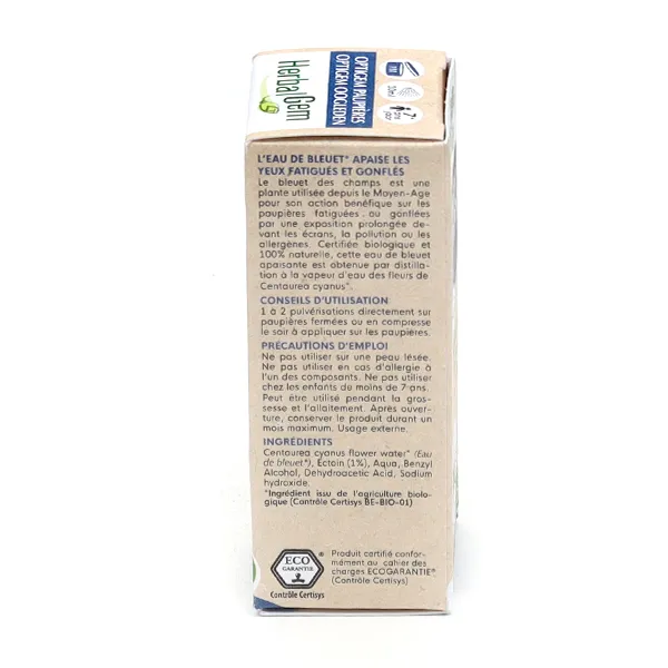HerbalGem Optigem paupières spray bio