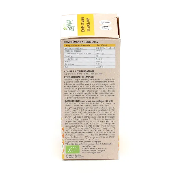Herbalgem Sirop Propolis Bio