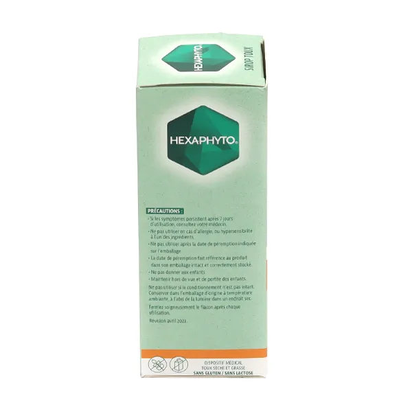 Hexaphyto Sirop toux sèche et grasse