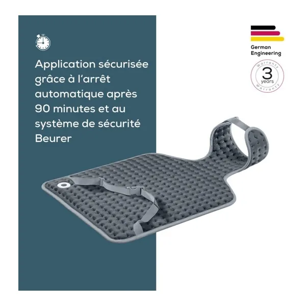 Gilet chauffant dos et nuque Beurer