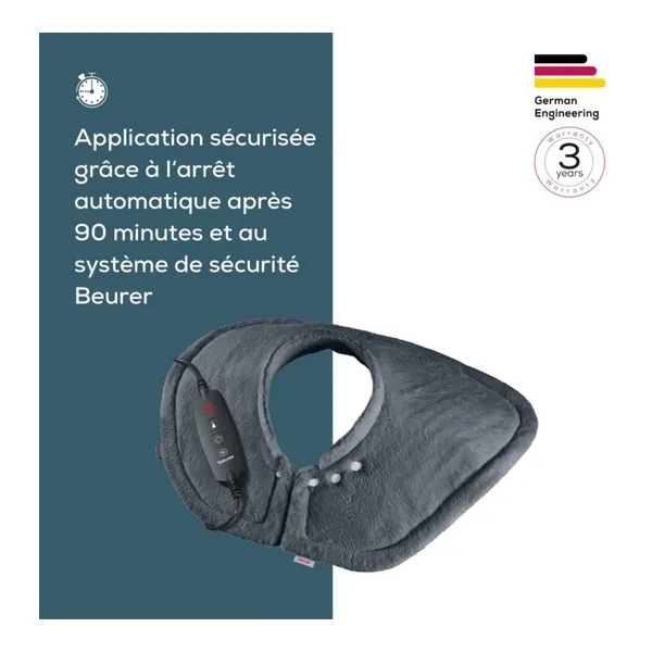 Beurer coussin chauffant épaules et nuque