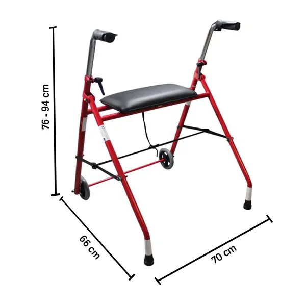 Rollator 2 roues fortissimo avec siège