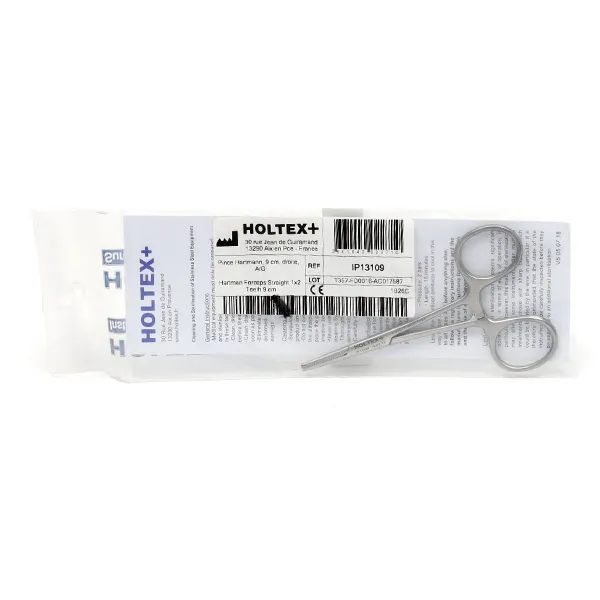 Holtex Pince Hartmann droite avec griffes 9cm