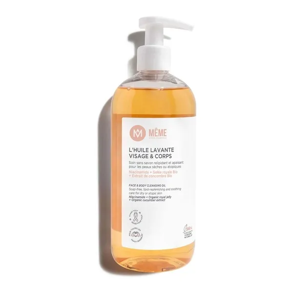 Même Cosmetics huile lavante visage et corps