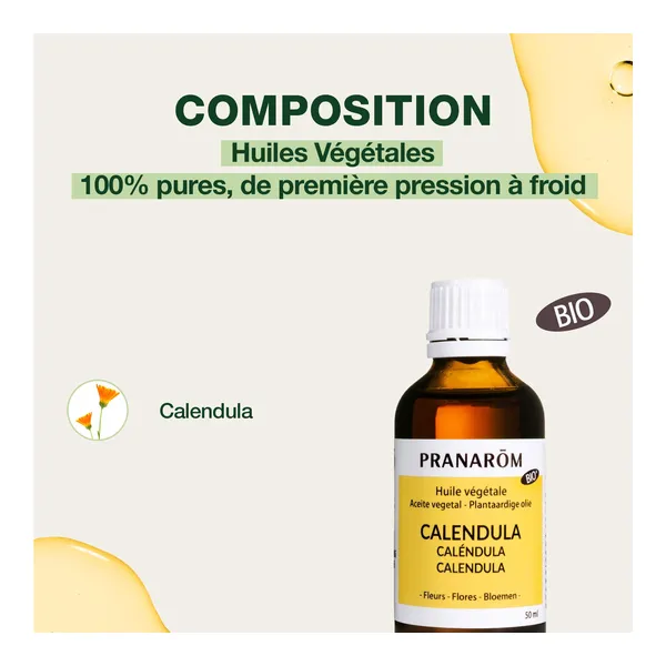 Pranarom huile de Calendula Bio