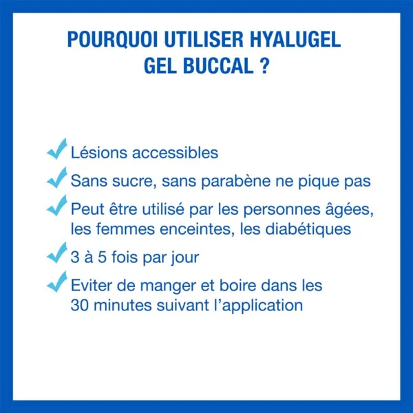 Hyalugel gel buccal