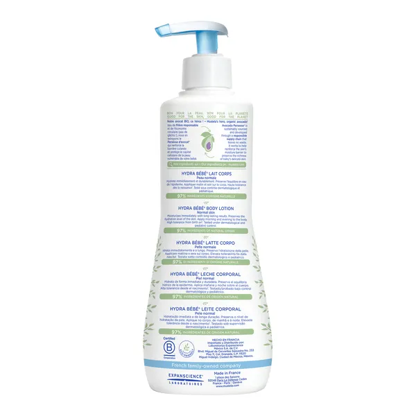 Mustela Hydra Bébé lait corps