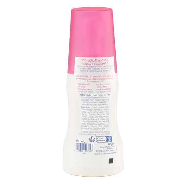 Hydralin Fillette mousse lavante intime