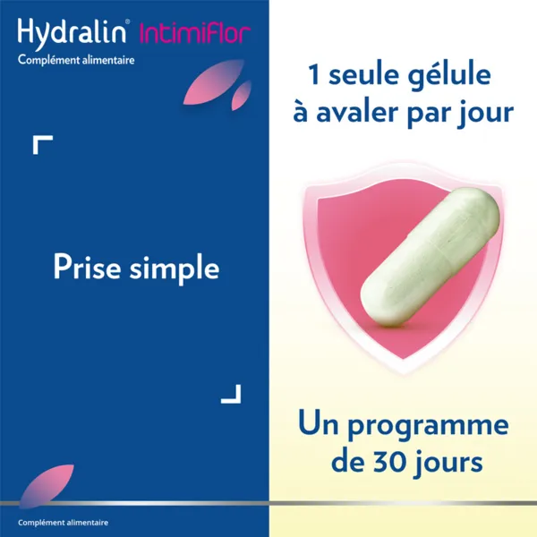 Hydralin IntimiFlor gélules