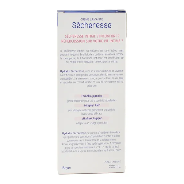 Hydralin Sécheresse Crème lavante