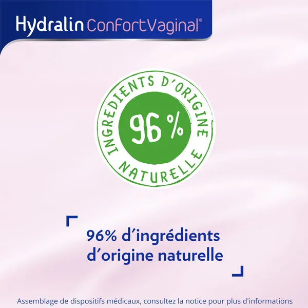 HydralinConfortVaginal gel vaginal hydratation et confort