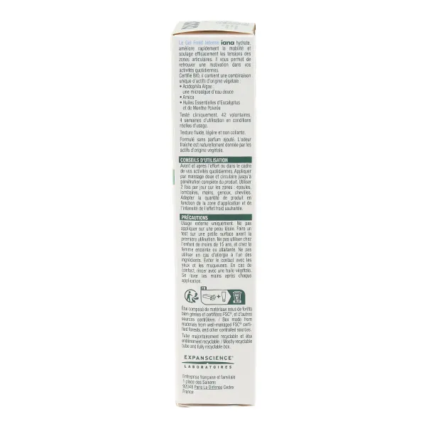 Iana Articulations gel froid intense bio