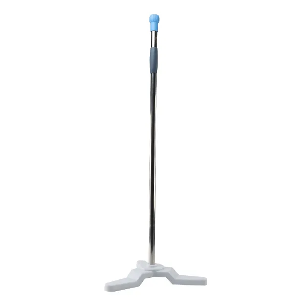 Pied porte sérum Eco 4 crochets