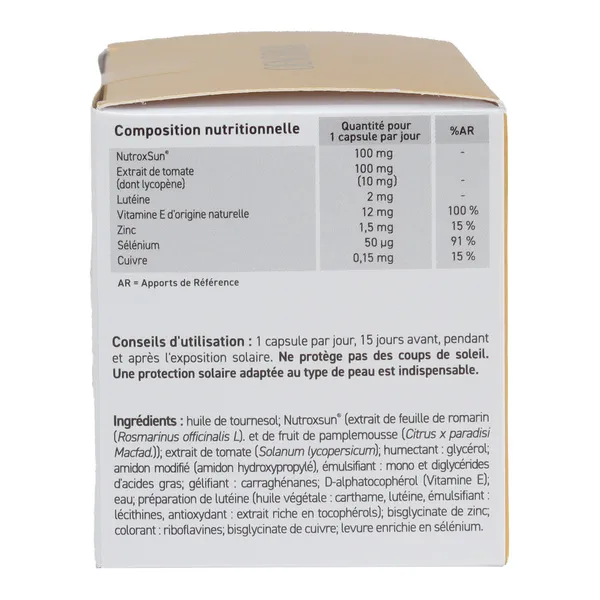 Oenobiol Sun Expert Préparateur solaire accélérée capsules