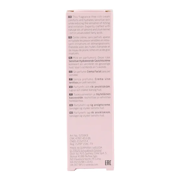 Weleda Amande Crème confort peau sensible Bio