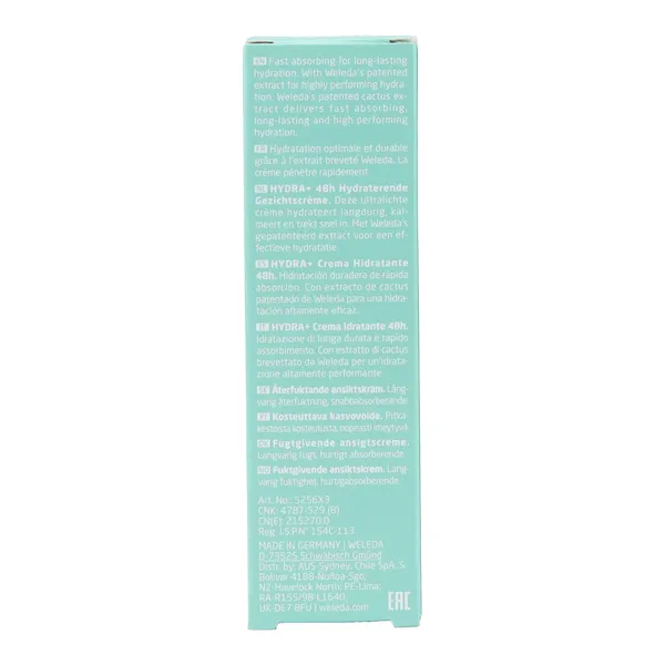 Weleda Crème hydratante 48h Hydra+