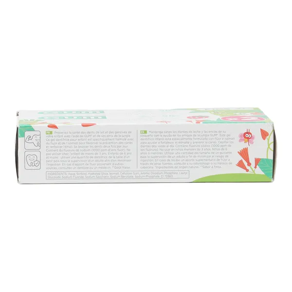 Gum Kids 3+ Dentifrice fraise