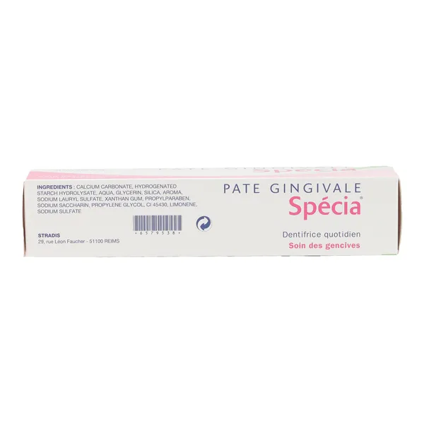 Spécia pâte gingivale Soin des gencives