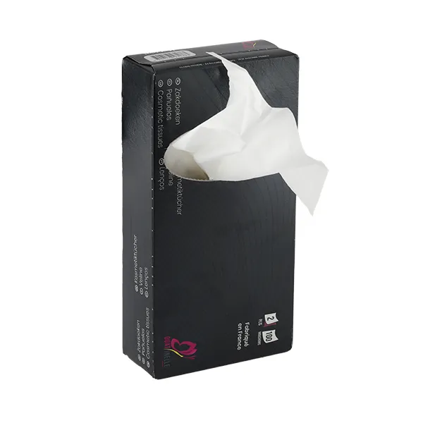 Mouchoir en papier blanc pure ouate en boite