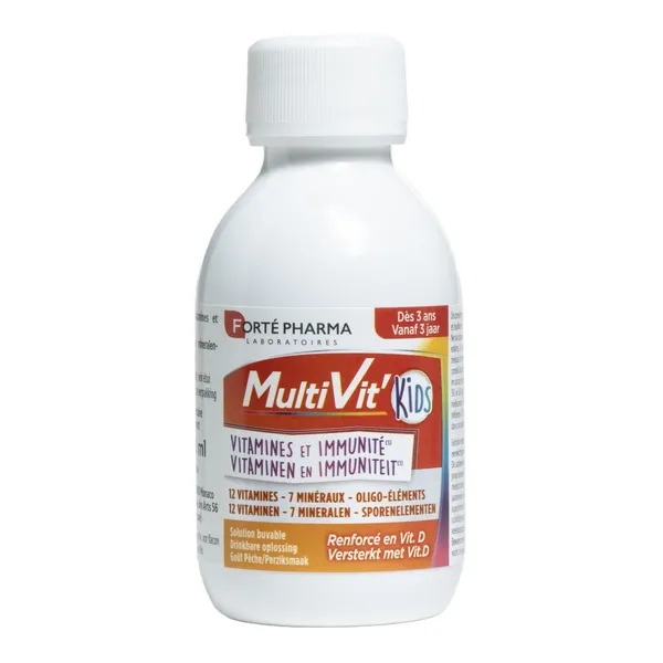 Forté Pharma MultiVit'Kids solution buvable