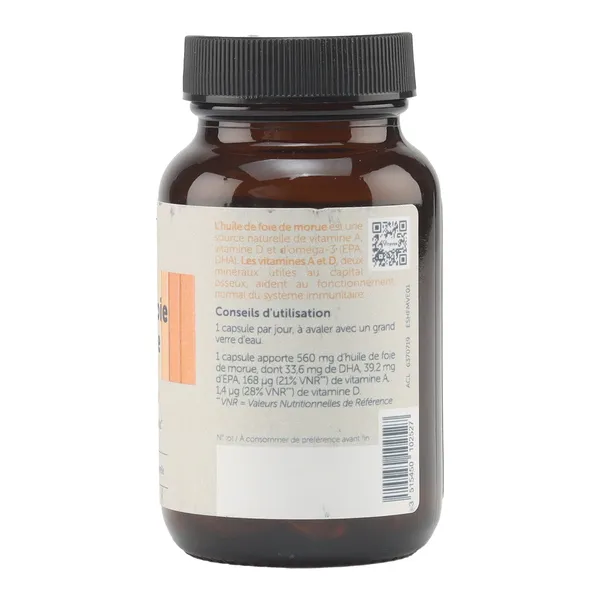 Vitavea Huile de foie de morue capsules