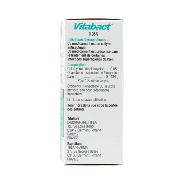 Vitabact collyre antiseptique