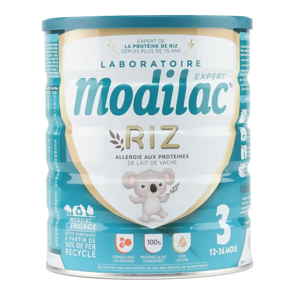 Modilac Riz 3 lait 3ème âge
