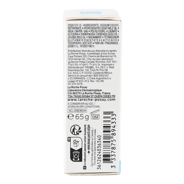 La Roche Posay Effaclar pain dermatologique anti imperfections