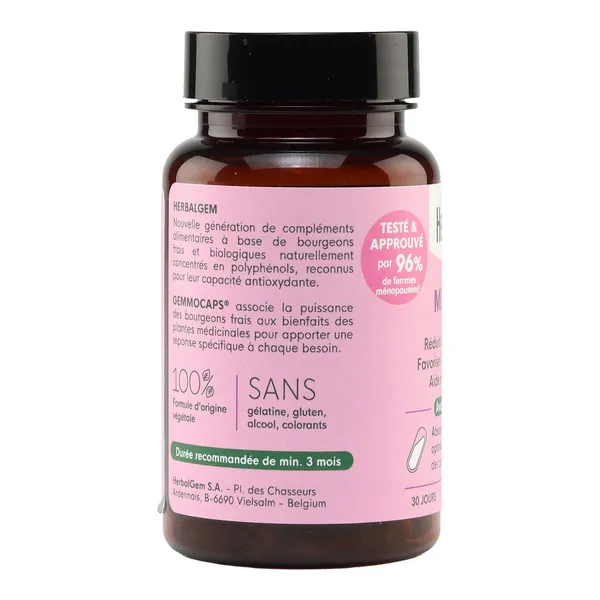 HerbalGem Ménopause bio gélules