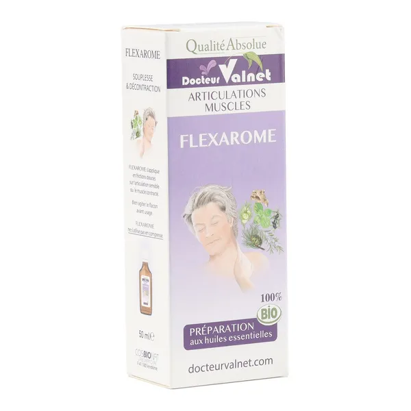 Docteur Valnet Flexarome articulations et muscles Bio
