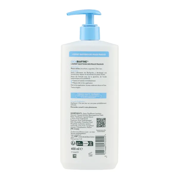 Cicabiafine lait corporel hydratant quotidien