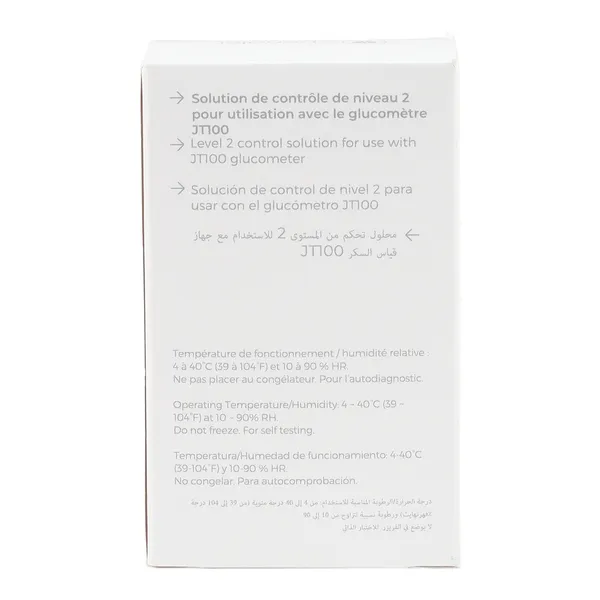 Spengler solution de contrôle pour glucomètre JT100