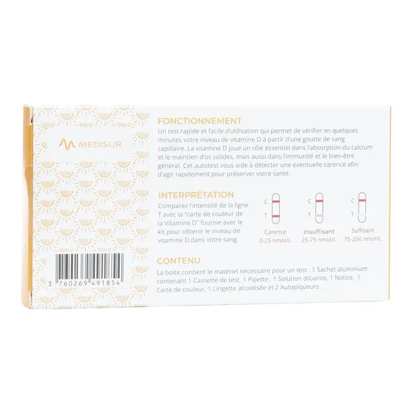 Autotest vitamine D