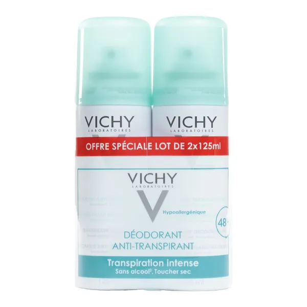 Vichy déodorant anti-transpirant spray 48h