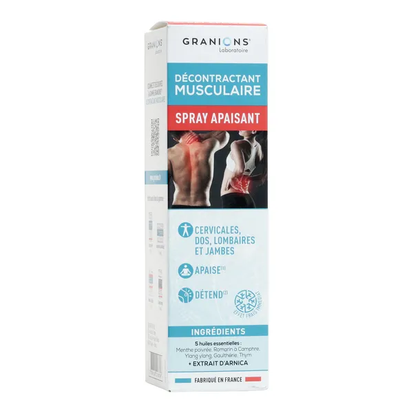 Granions Décontractant musculaire spray apaisant