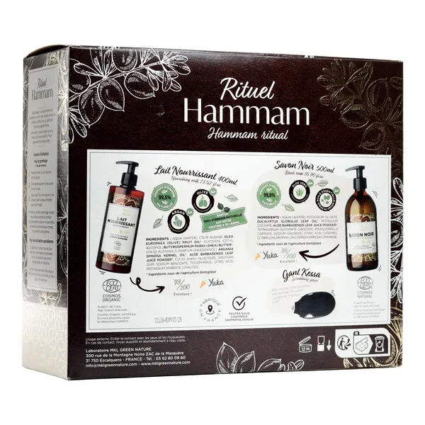 MKL Coffret Rituel Hammam Bio