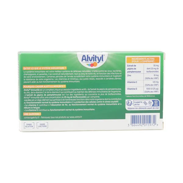 Alvityl Immunité comprimés