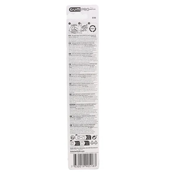 Gum Pro Sensitive brosse à dents ultra-souple