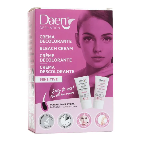 Crème décolorante Sensitive Daen