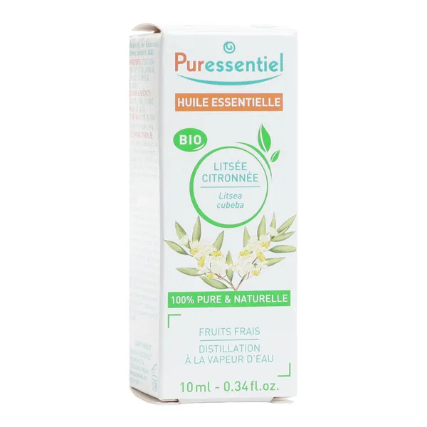 Puressentiel huile essentielle de Litsée citronnée bio