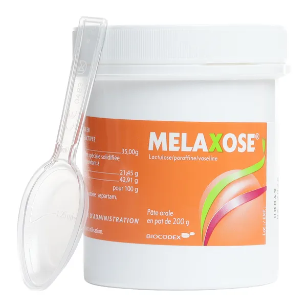 Melaxose gelée constipation